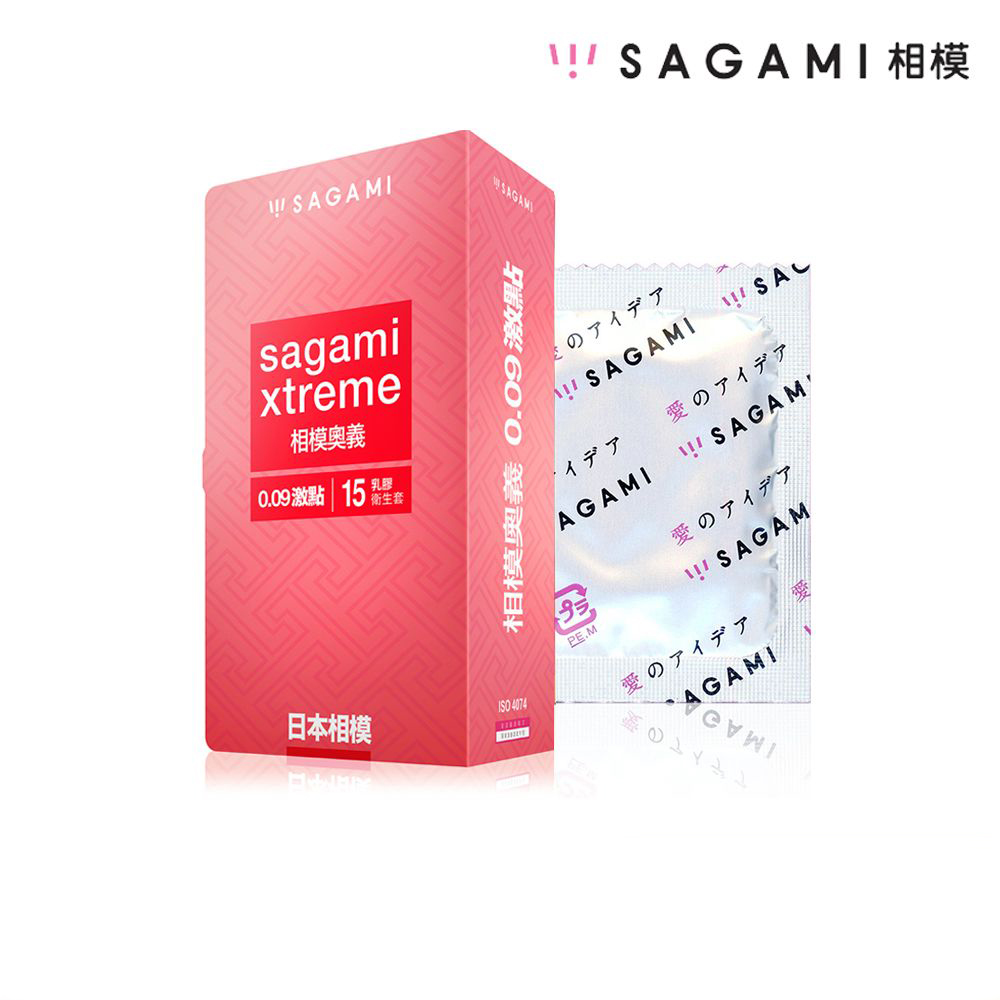 Sagami｜相模 奧義 衛生套 0.09激點型(加厚) 15+1入