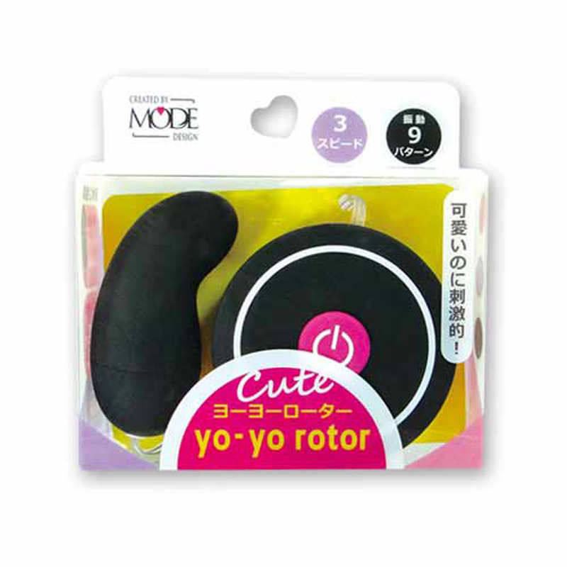 MODE｜日本 yo-yo rotor 可愛造型 跳蛋 - 黑粉