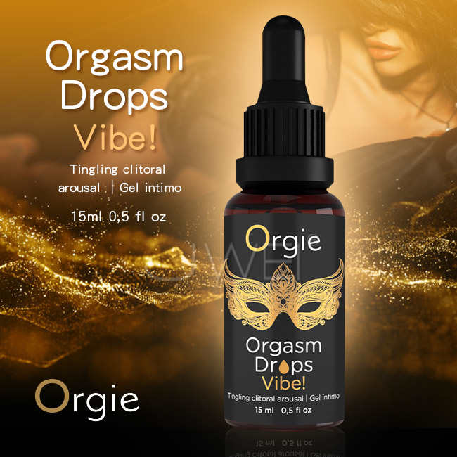Orgie｜葡萄牙 Orgasm Drops Vibe 蜜豆慾火快感黃金體驗 高潮潤滑液 - 15ml