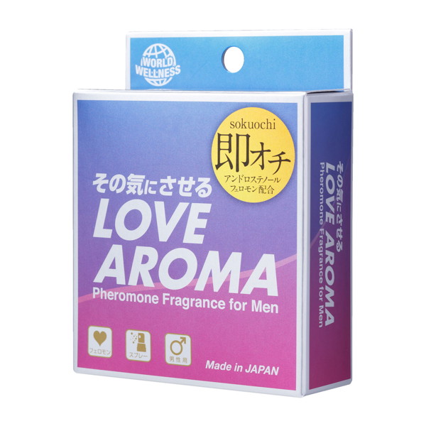 World Wellness｜吸引人注意的LOVE AROMA 男士費洛蒙香水 - 10ml