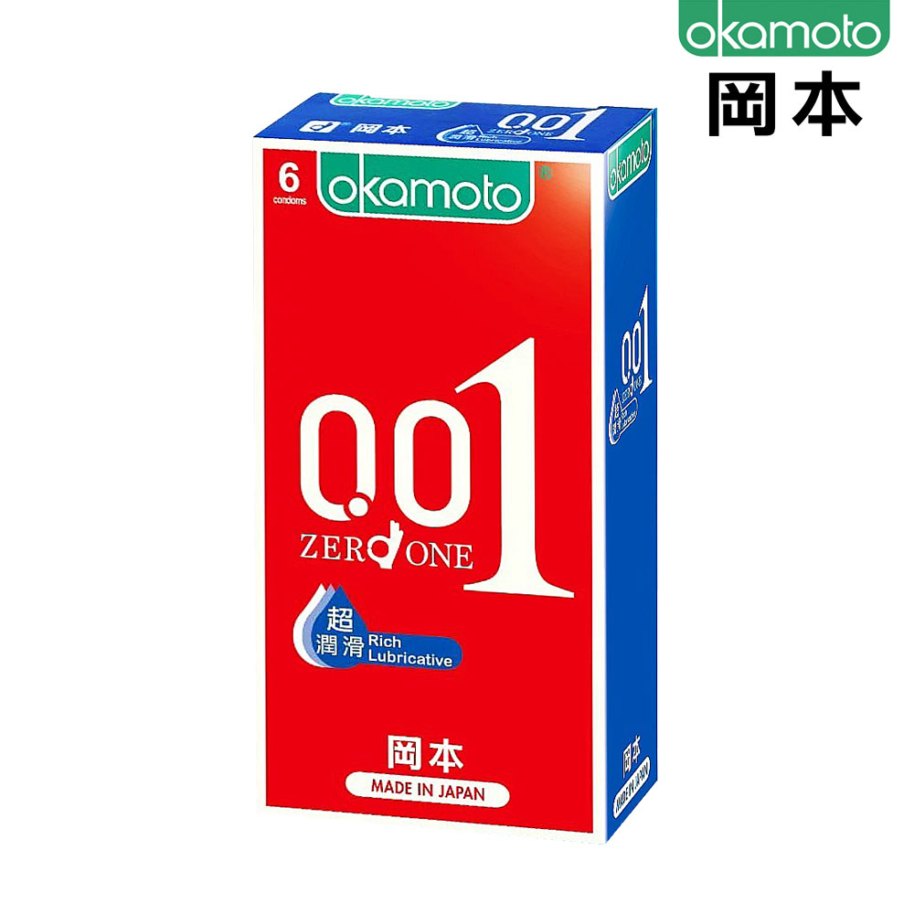 Okamoto｜岡本 0.01RL 超潤滑保險套(6入)