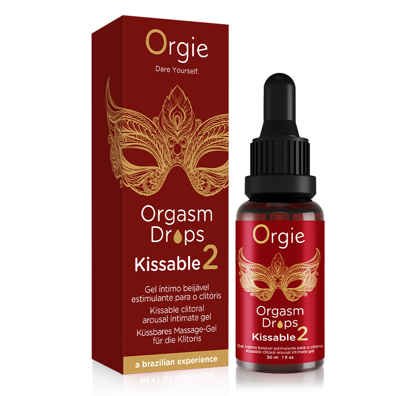 Orgie｜葡萄牙 ORGASM DROPS KISSABLE 2代 陰蒂溫熱快感 可食用 加強版高潮液- 30ml