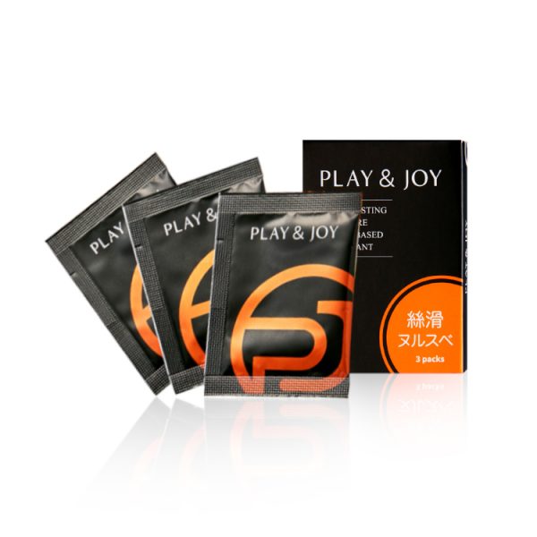 Play & Joy｜絲滑 玻尿酸滋養潤滑液 隨身包 - 3入