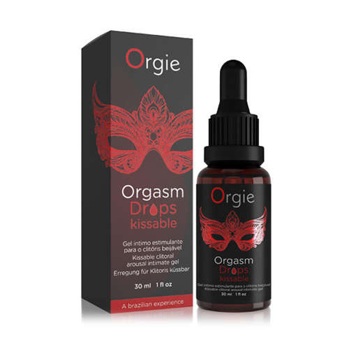 Orgie｜葡萄牙 ORGASM DROPS KISSABLE 陰蒂溫熱快感 可食用 高潮液 潤滑液 - 30ml